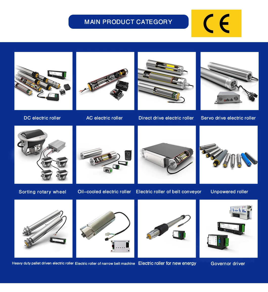 Winroller Dgbl38 Conveyor Components with V Ribbed Belt for Automatic Conveyor System