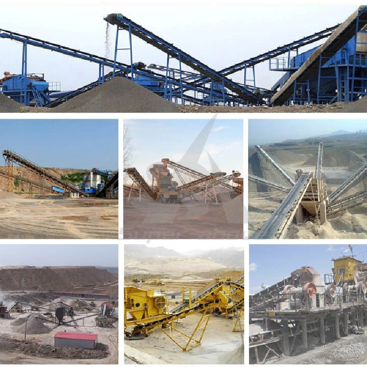 Fixed Mining Coal Brick Belt Conveyor System with High Quality